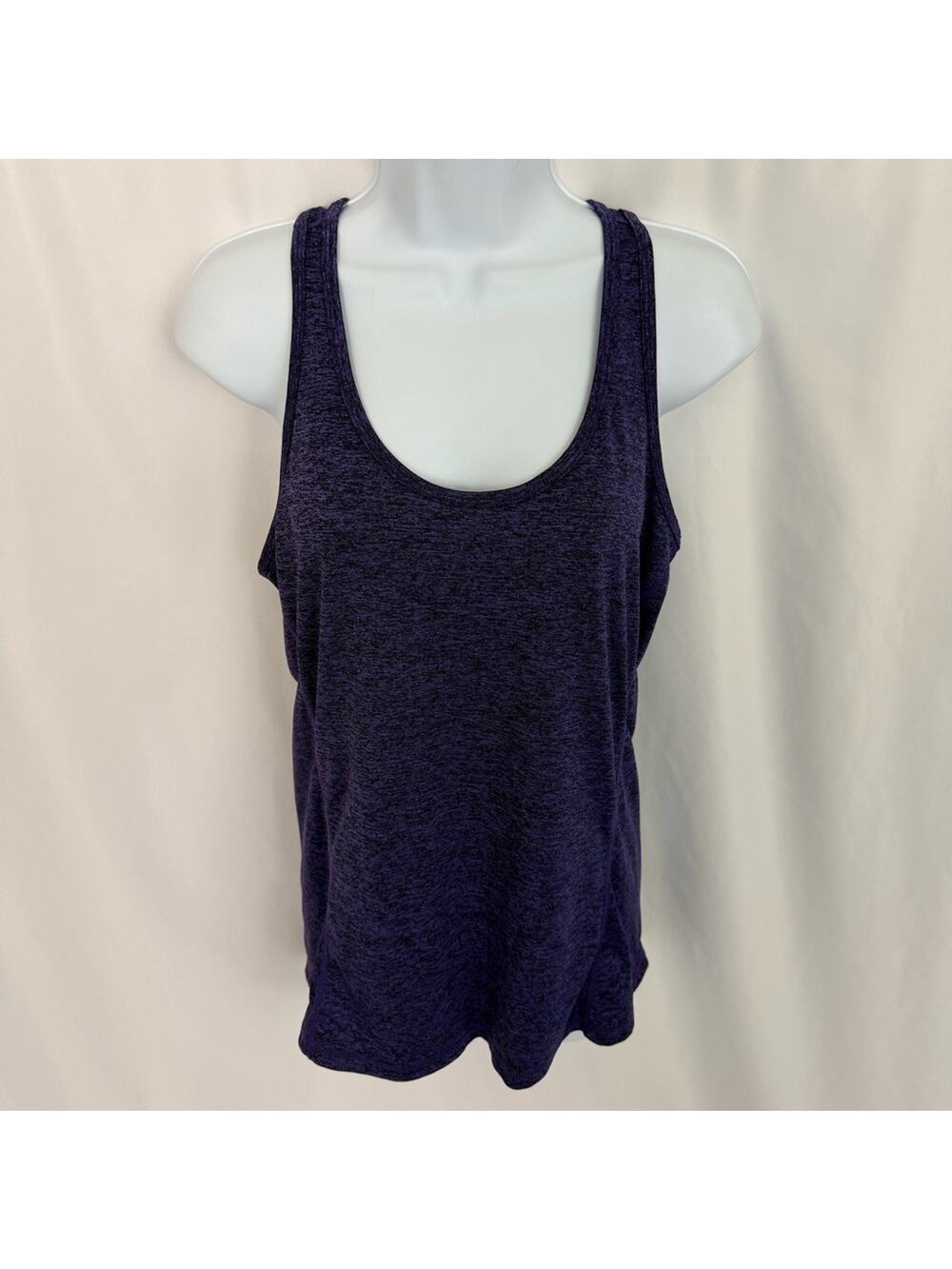 Icyzone Purple Racerback Tank Top Size Medium